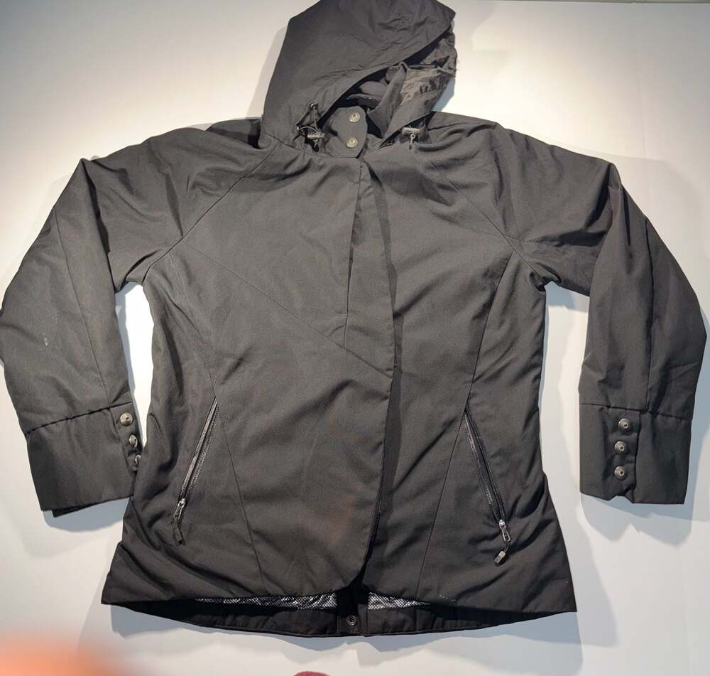 North End Sport Black Full Zip Hooded Jacket Ladies